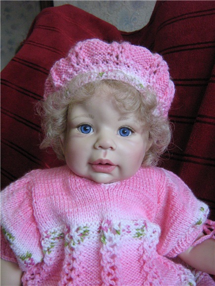 Маленькая красавица в розовом - кукла KITTY von Monika Levenig (фото 8)