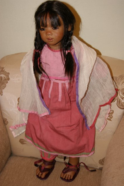 Целый цветничок красавиц поселился у меня - коллекционные куклы Himstedt