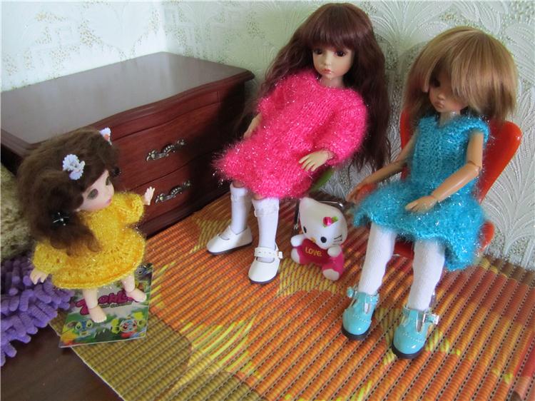 Пушистая семейка | Бэйбики Пушистая семейка — Одежда и обувь для кукол BJD (БЖД): 1/3 (фото 9)
