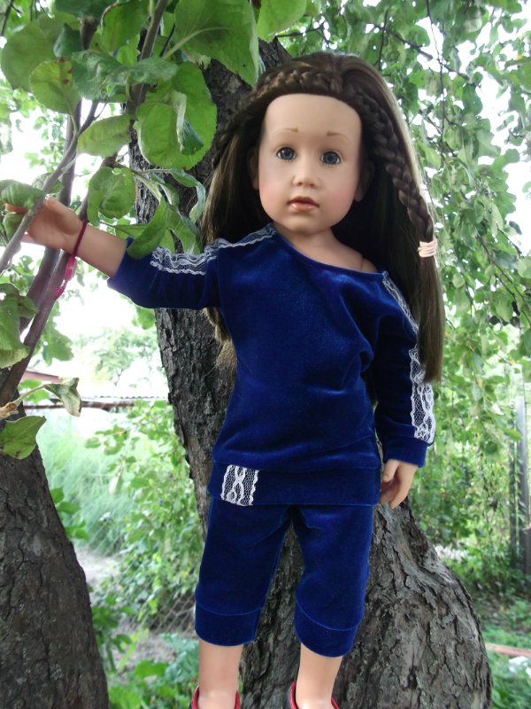 Модный костюмчик))) — Одежда и обувь для кукол своими руками: фото