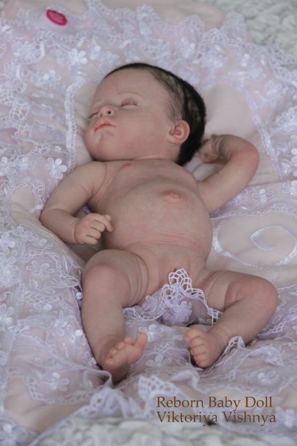 Моя лапушка Коко... Куколка реборн Виктории Вишни (фото 4)