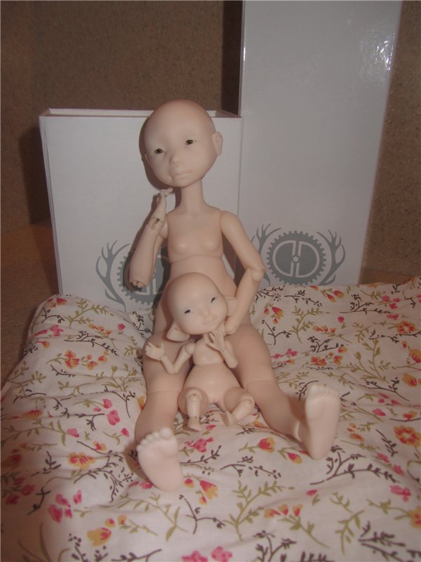 Двойная распаковка пухляшек - krot и Lunn от Dust Of Dolls (фото 9)