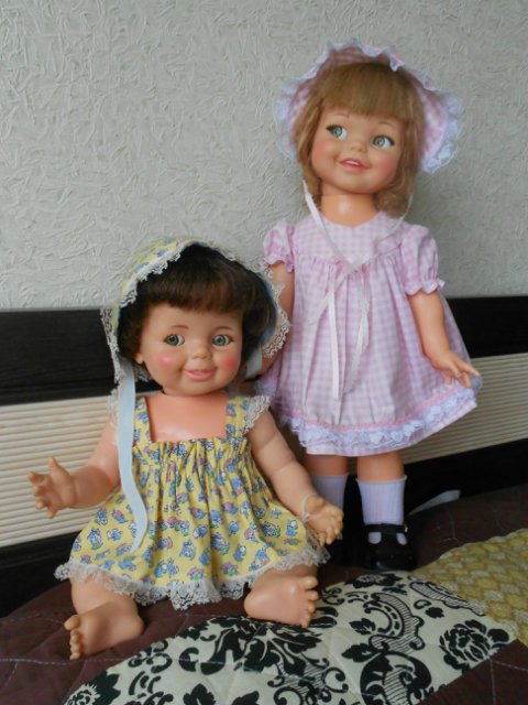 Мои флиртушки — Куклы Giggles (Гигглс) от Ideal Toy: винтаж 60