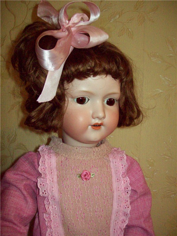 Преображение. Девочка в розовом. Armand Marseille (фото 7)