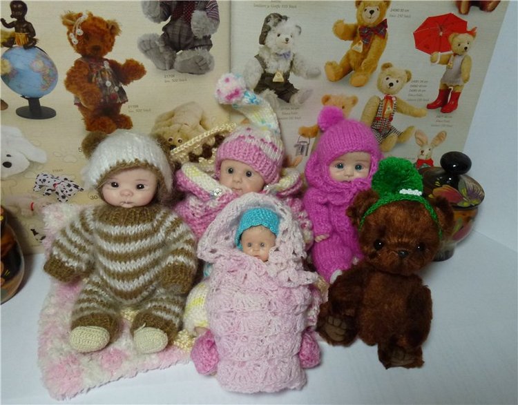 Сильвестор и малышки… Мех и полимерная глина