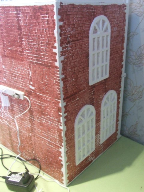 Коттедж для маленькой аристократки или дом своими руками для БЖД-малышей (фото 9)