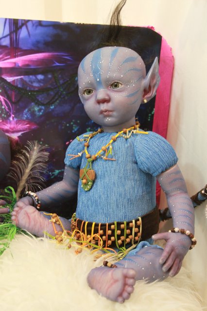 Пахтона(Алиса) аватарёнок, кукла реборн Элины Кудрявцевой (фото 10)