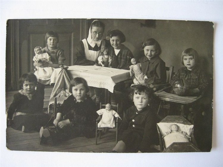 Пополнениe целлулоидных Schildkrot, молд bebe, 1932, Germany (фото 8)