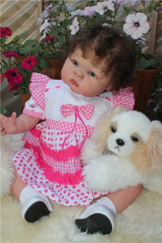 Мой милый Персик! Кукла-реборн Иваховой Елены (фото 4)