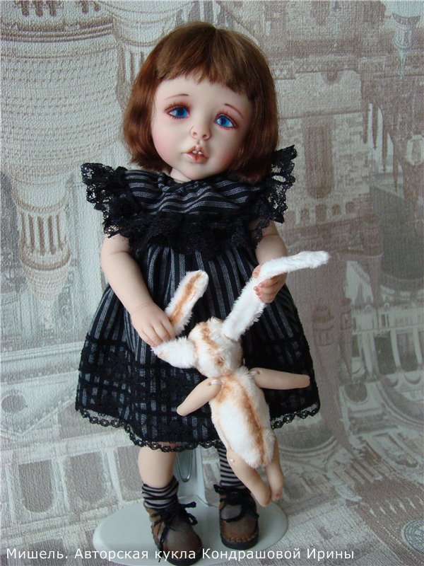 Эх, была - не была! Мишель. Авторская кукла Кондрашовой Ирины (фото 6)