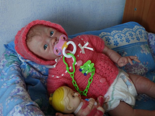 Кукла реборн Марусенька — Куклы Реборн (Reborn): домашние фото (фото 9)