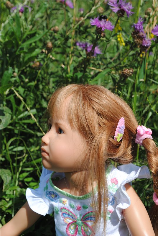 Летняя прогулка милой девочки Паулы Heidi Plusczok