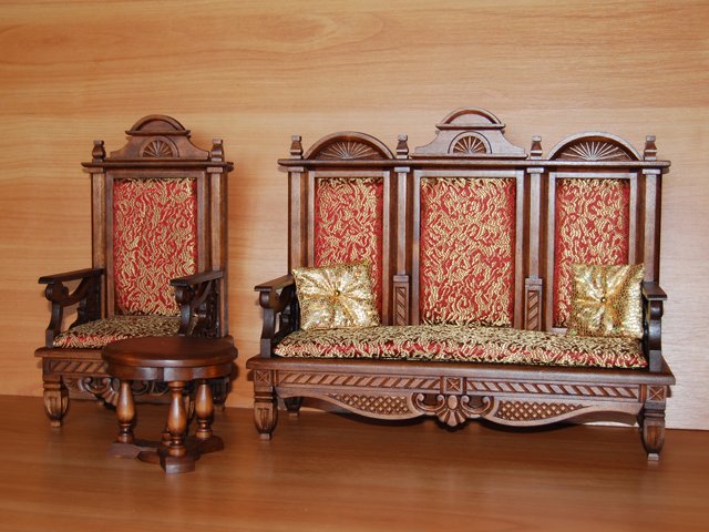 Эксклюзивная кукольная мебель своими руками (фото 6)