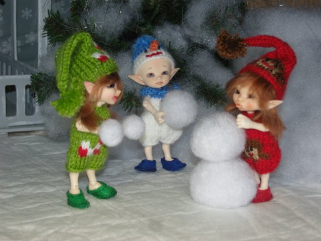 Зимние истории от Таниты. История 2 "Снеговик" (фото 6)