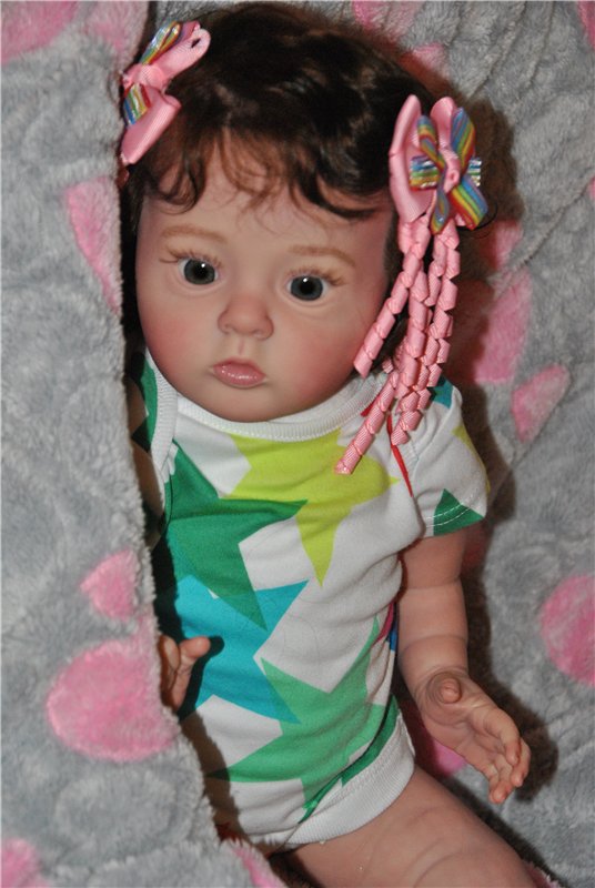 Татка - малышка реборн из молда Тиффани от Натали Блик