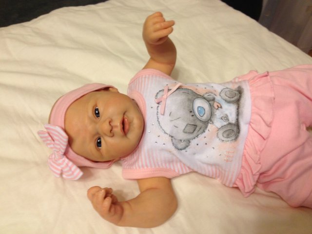 Крошка Мэддисон. Кукла-реборн молд Madisson Andrea Arcello