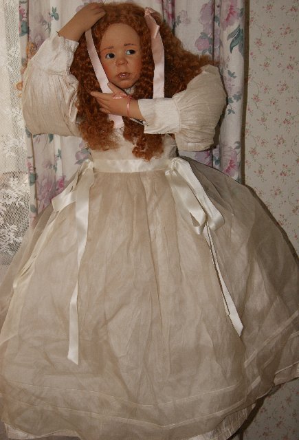 Красавица Теодора от немецкой художницы Marie Mischell, Marie Mischell puppencollection