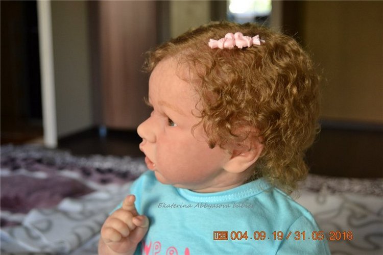 Кукла реборн Иришка родилась
