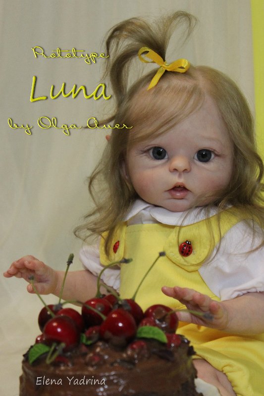 Моя Луна. Прототип Luna by Olga Auer. Куклы реборн Елены Ядриной