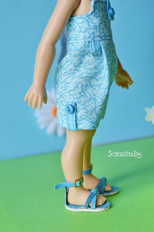 Летняя коллекция платьев для маленьких кукол