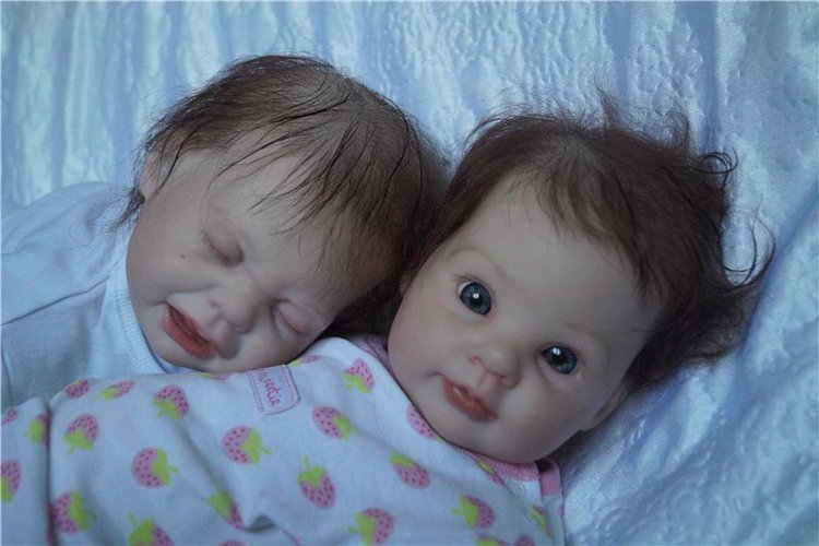 Альбина и Сабина-куклы реборн Рязановой Елены (фото 3)