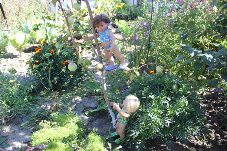 Сочинение Кристель на тему "Как я провел лето" (фото 4)