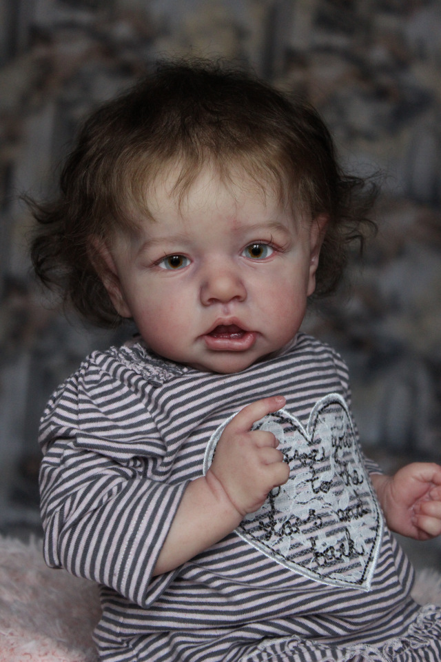 Сашулька номер два. Кукла реборн Светланы Преображенской