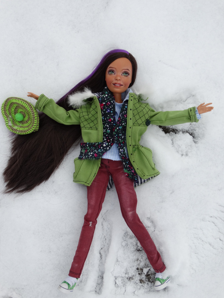 Первый снег | Бэйбики Первый снег — ООАК и кастом Барби (Barbie): репейнт