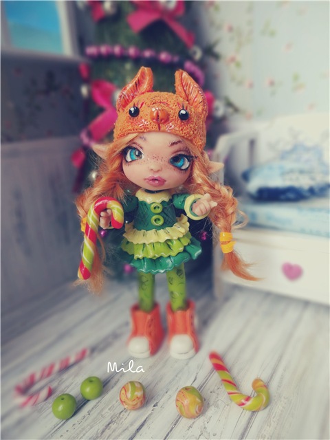 Новые лучи добра от Милы — Лепка авторских игрушек и папье