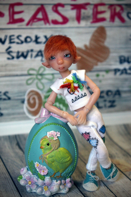 Happy Easter! Шарнирные мышки Лидии Снуль (фото 6)