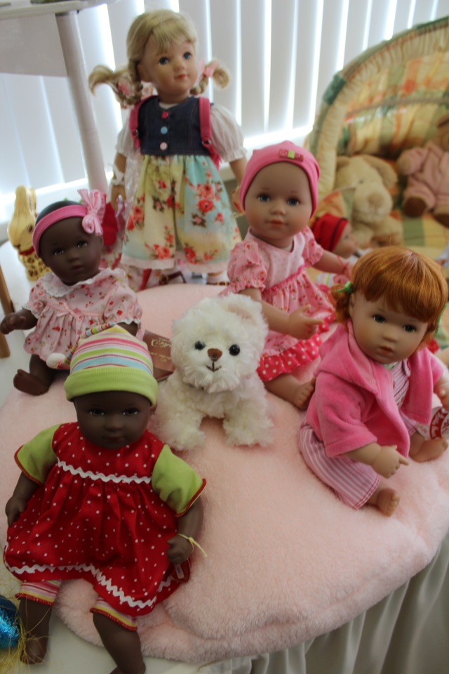 Пасхальная встреча в магазине кукол Гюнзел 2017. Куклы разных авторов