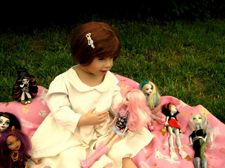 Лерочка и её куклы. Коллекционная кукла Лена Sissel Skille (фото 10)