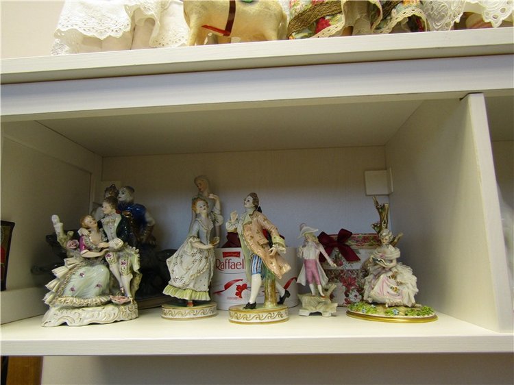 Великолепная четверка — Редкие антикварные куклы и реплики: воск