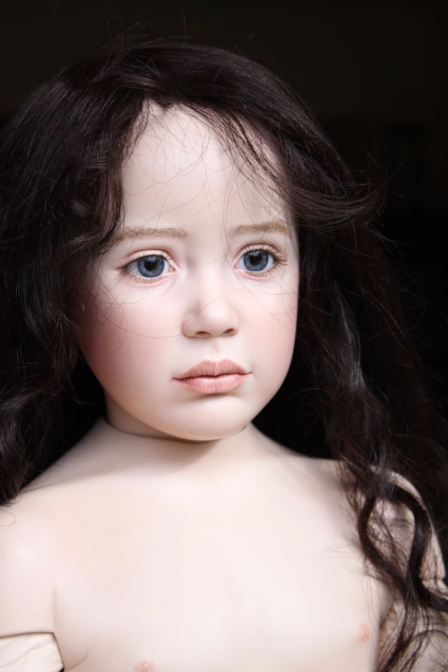 Процесс создания фарфоровых кукол - Джинн Гросс (Jeanne Gross). Часть третья: Стефани (Stephanie). Вишенка на торте (фото 2)