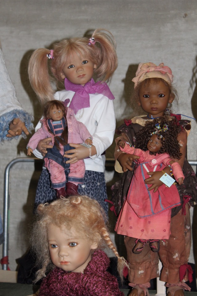 Выставка мишек, кукол и кукольной миниатюры в Голландии 2017 - часть первая