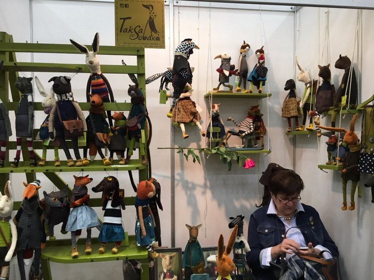 Выставка на Тишинке октябрь 2017 - очень много красоты!!! - часть3