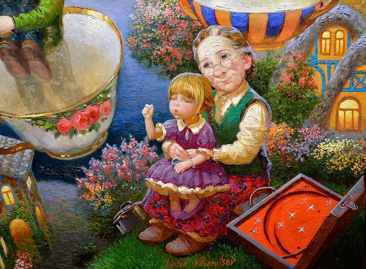 АНГЕЛЫ РЯДОМ С НАМИ ЖИВУТ... Сказочный иллюстратор