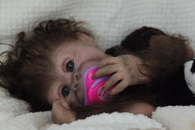 Карамелька кукла-реборн Элины Кудрявцевой