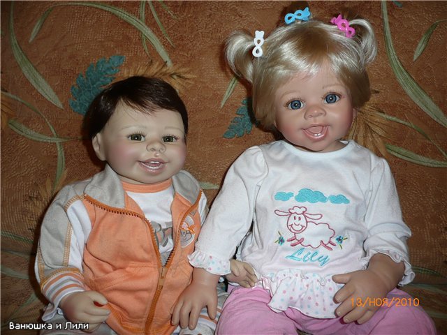 У нас пополнение,Михаэль и Лили