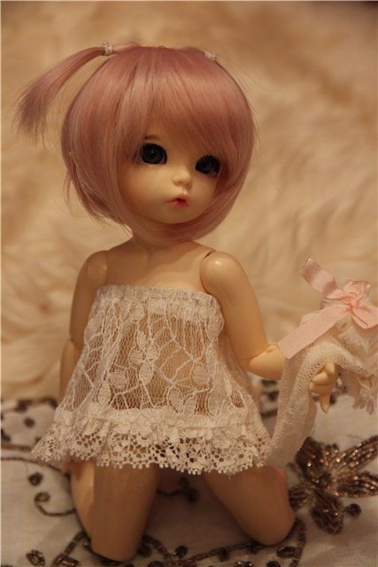 Лилу, бегемотьи ушки и розовый парик! Обновки БЖД! Куколка от Фейриленд (фото 9)