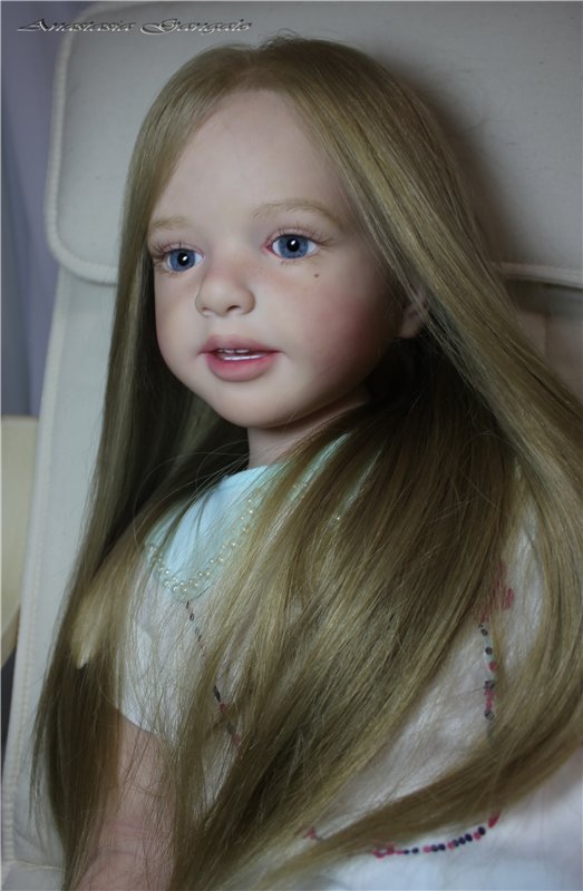 Святослава. Мой светлый ангел. Кукла реборн Анастасии Гангало