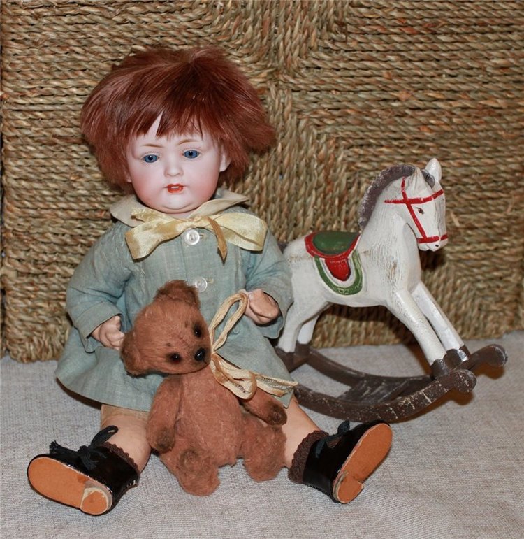 Мой первый антикварный мальчик - Bahr & Proschild молд 604 1905год (фото 6)