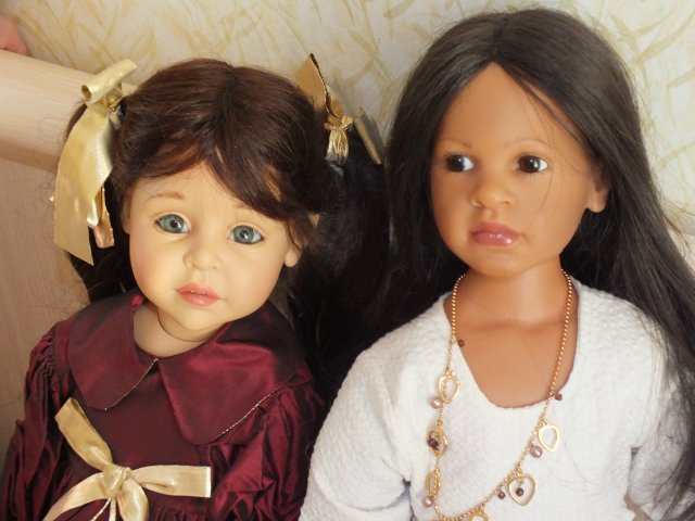 2 подружки красавицы — Куклы Joke Grobben (Джок Гроббен): Gotz (фото 8)