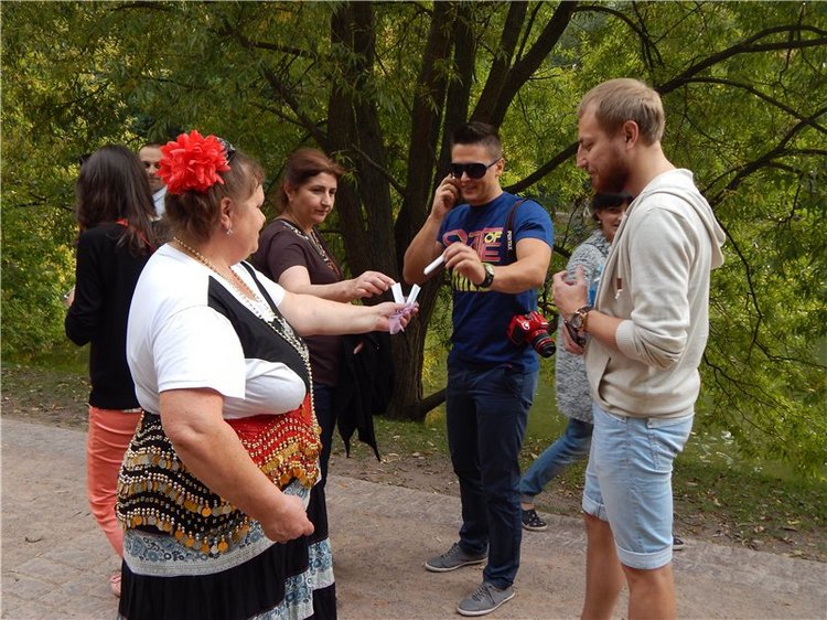 Цыгане в Царицыно. Наша сентябрьская кукловстреча