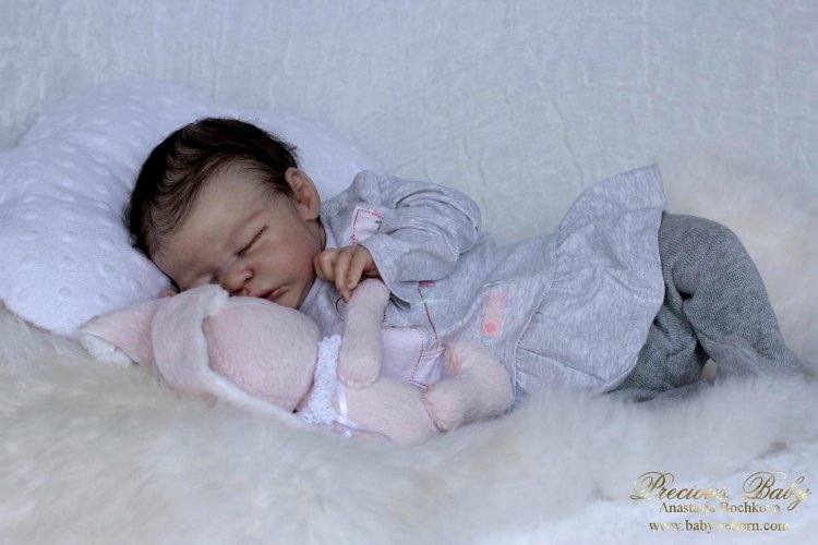 Малышка Квини. Кукла реборн Анастасии Бочковой