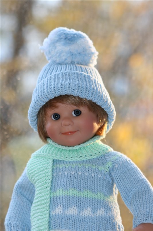 Сладкая парочка - зефирчик с шоколадом или Лука и Штрубеллина, студийные вихтелята Rosemarie Anna Muller (фото 10)