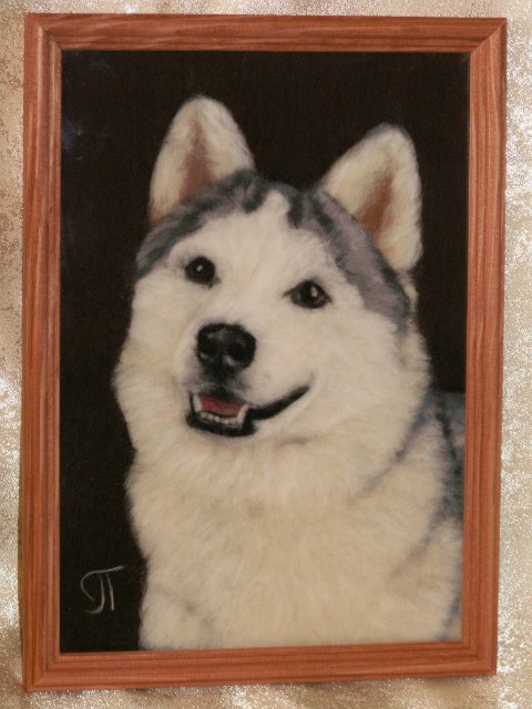 Картины из шерсти. Подборка