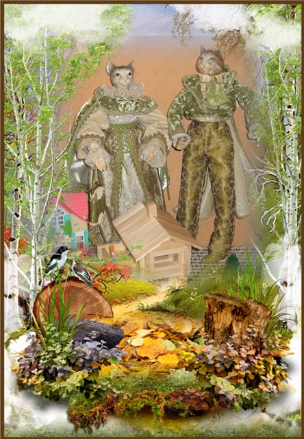 Путешествие Гулливера и его спутницы в страну лилипутов