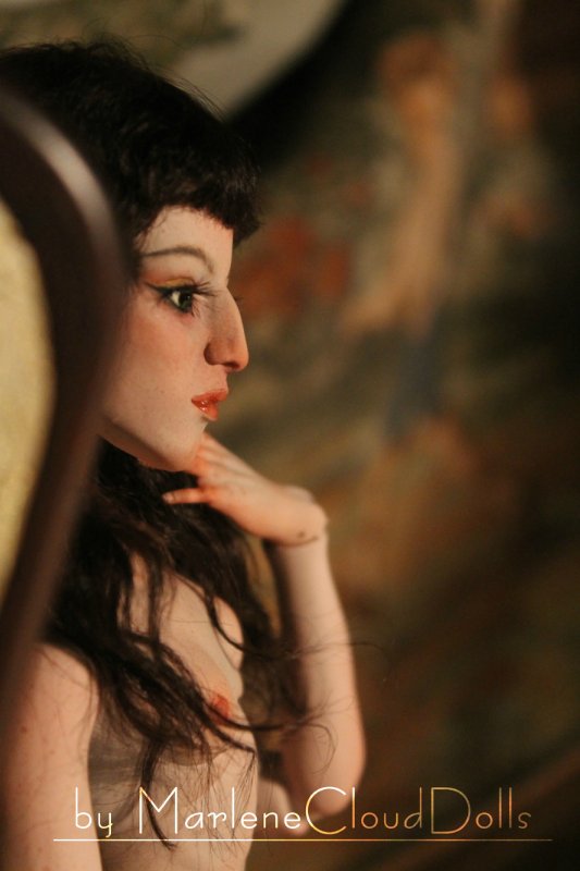 Новая девушка, авторская кукла Гая (фото 9)