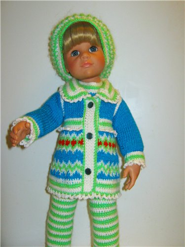 И опять снегири... Комплекты теплой одежды для фэйсинок, паолочек и кукол Готц